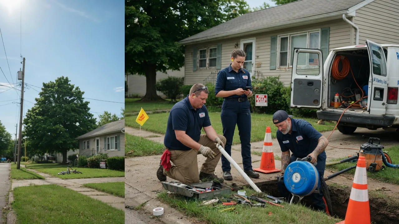 Sewer Line Repair in Sheffield Lake, OH near me